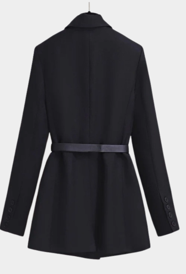 BELTED UTILITY BLAZER