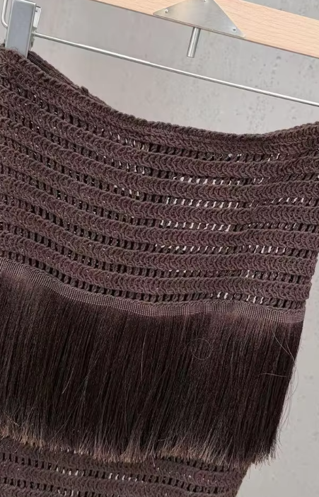 BOHO BROWN TASSELS SET