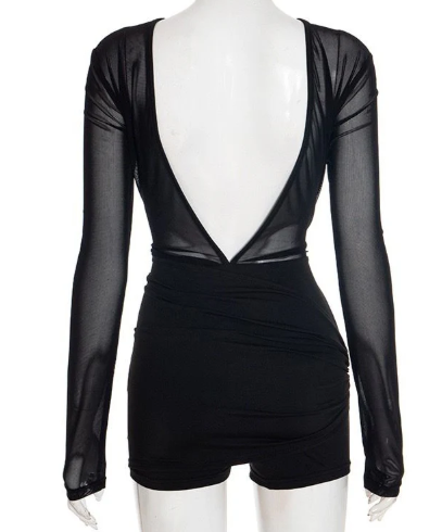 CB BACKLESS BASIC ROMPER