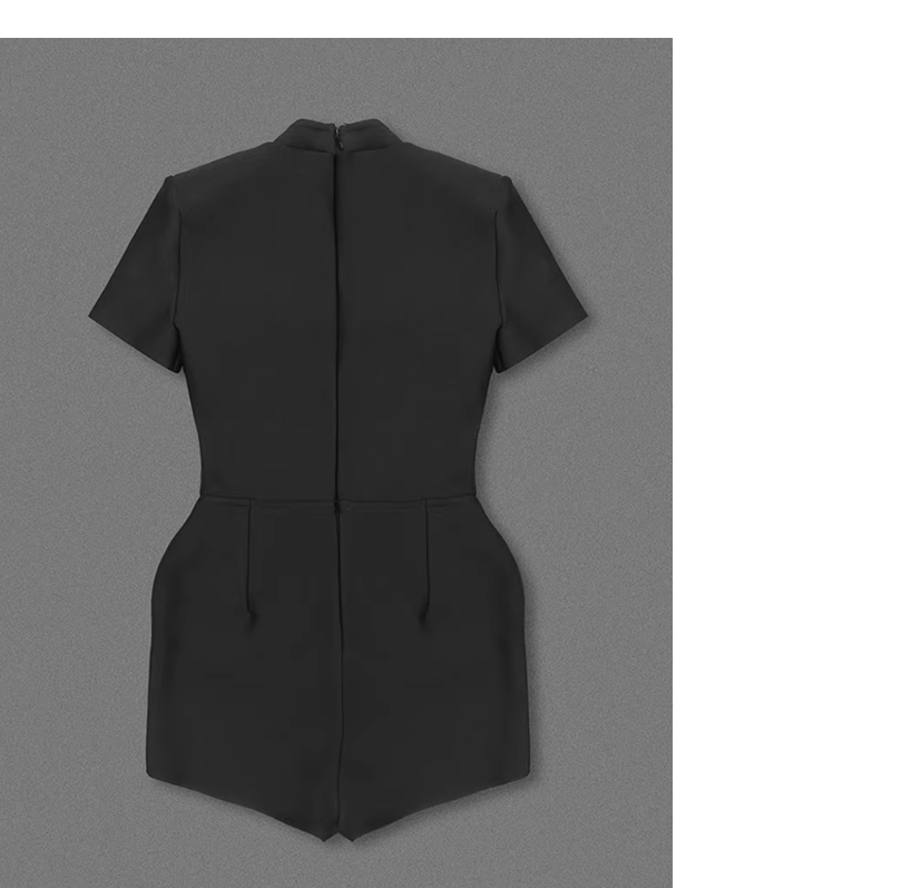 CB BANDAGE SEXY V ROMPER