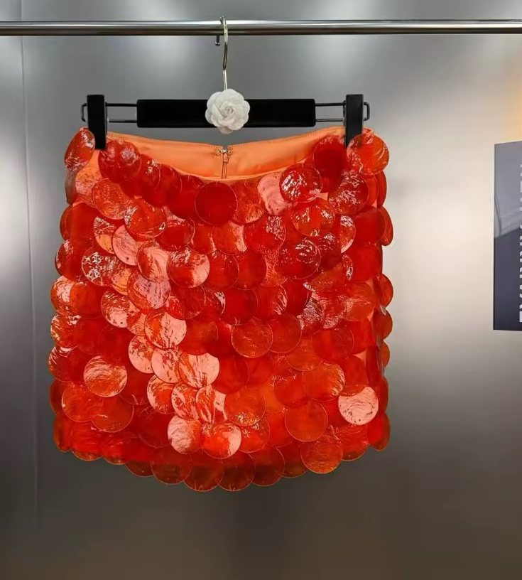 CB CANDY SEQUINS LUXE SKIRT
