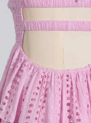 EMBROIDERY LONG NEW DRESS