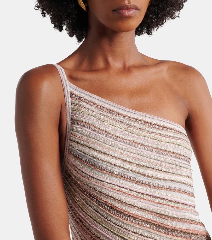 SHIMMERY MULTICOLOUR KNIT DRESS