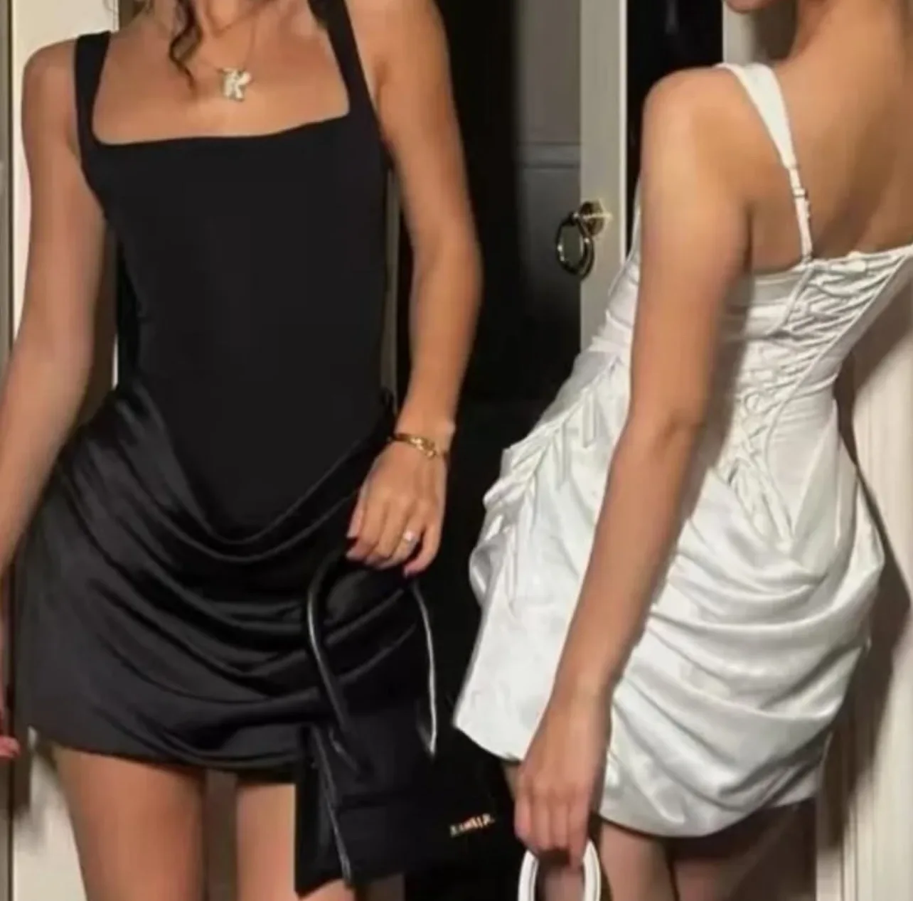 CORSET DRAPE SHORT DRESS