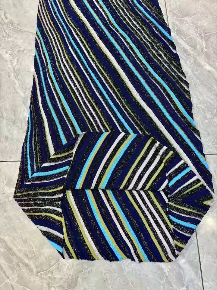 SHIMMERY MULTICOLOUR KNIT DRESS