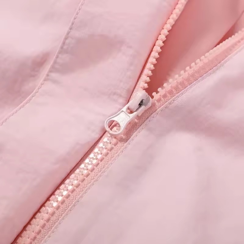 WINDBREAKER LONG SLEEVES ZIPPER JACKET AND CASUAL PANTS SET