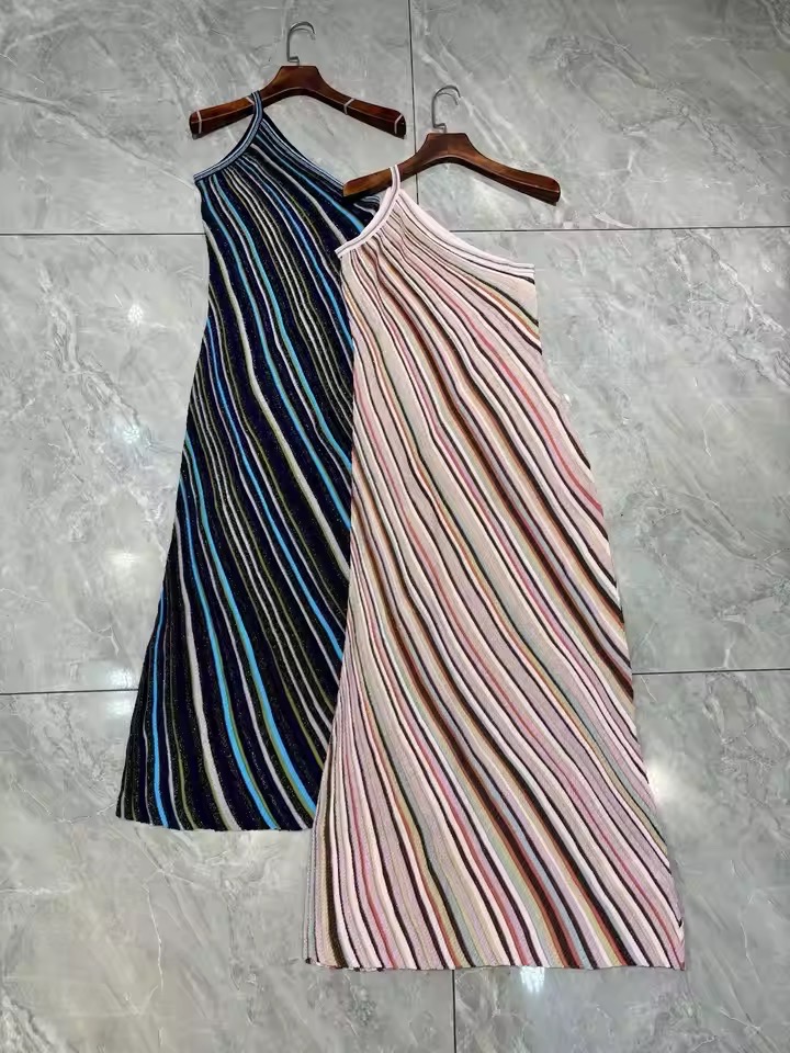 SHIMMERY MULTICOLOUR KNIT DRESS