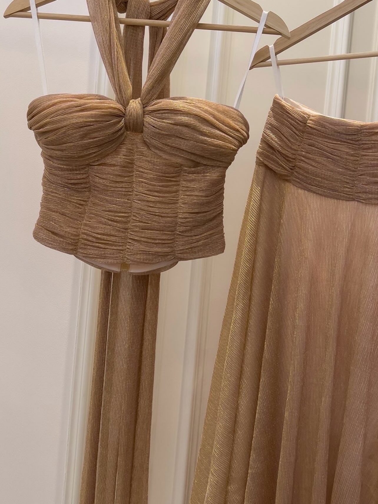 SHIMMERY EVENING LUXE COORD