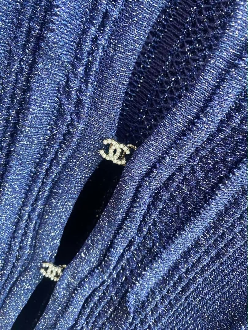 KNIT LUXE SHIMMERY CARDIGAN